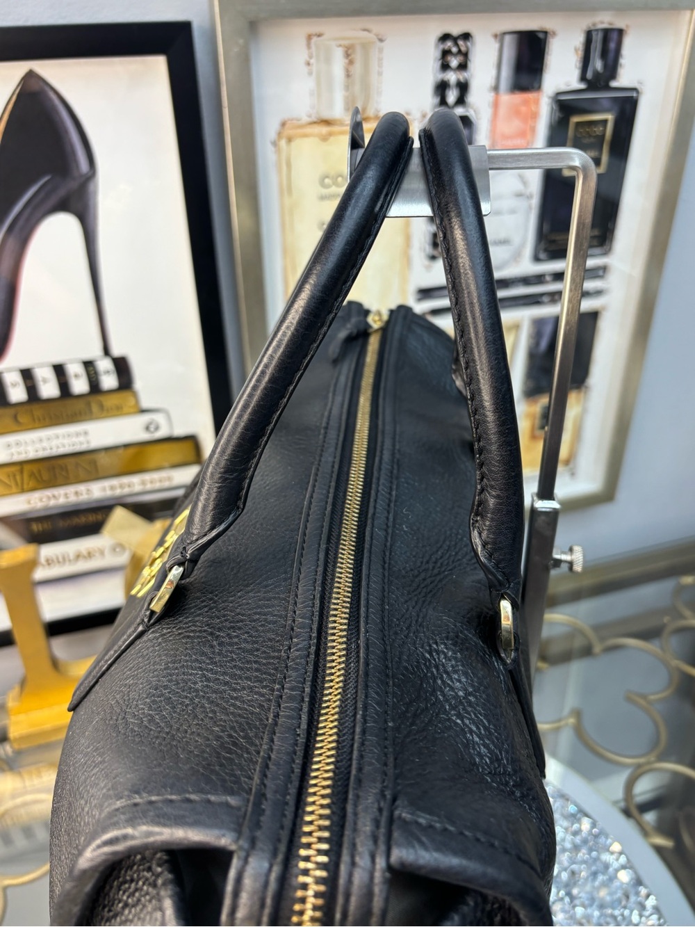 Tory Burch Britten Boston bag EUC - Picture 9 of 14